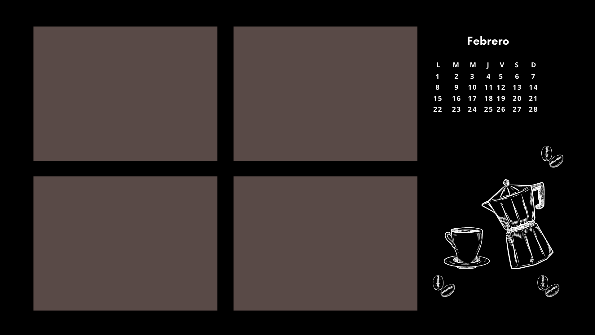 wallpapers-español-café fondo de pantalla organizador-café